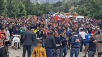 الحوز: ضحايا الزلزال بأمزميز ينظمون مسيرة احتجاجية (صور)